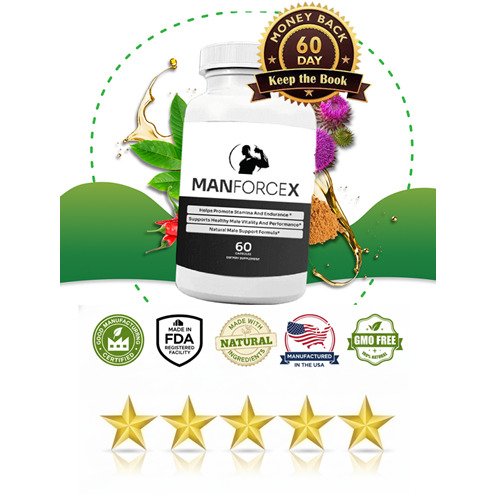 ManForceX - Fórmula Natural de Apoyo a la Vitalidad Masculina Producto