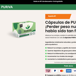 Puriva Diet Producto