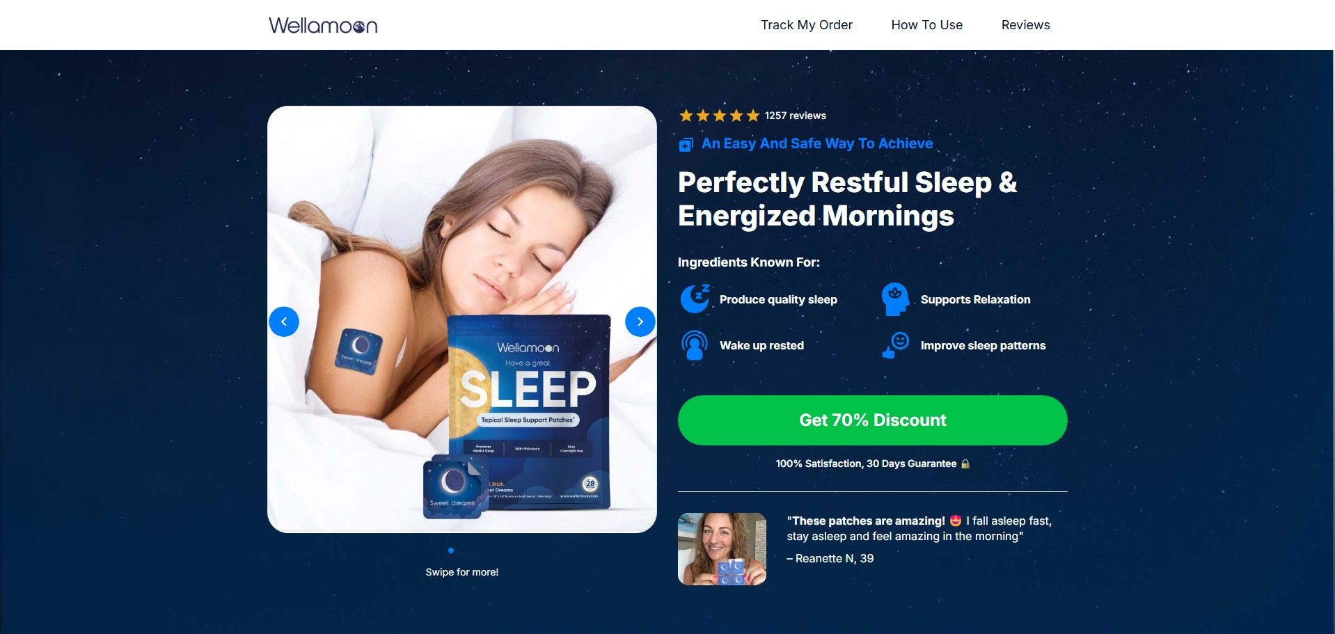 Wellamoon Sleep Patches Producto